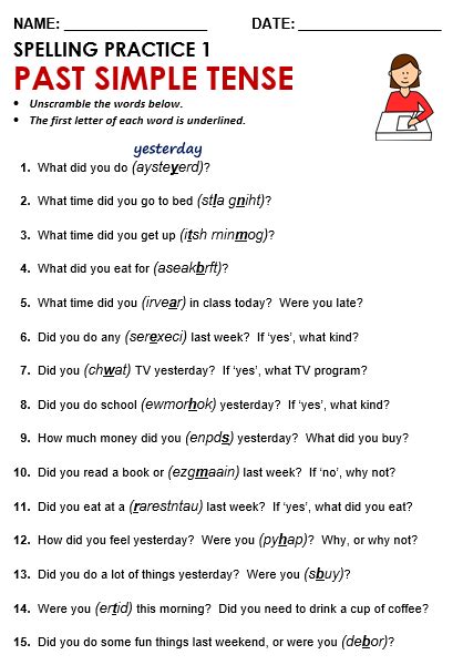 Past Simple 1 - All Things Grammar