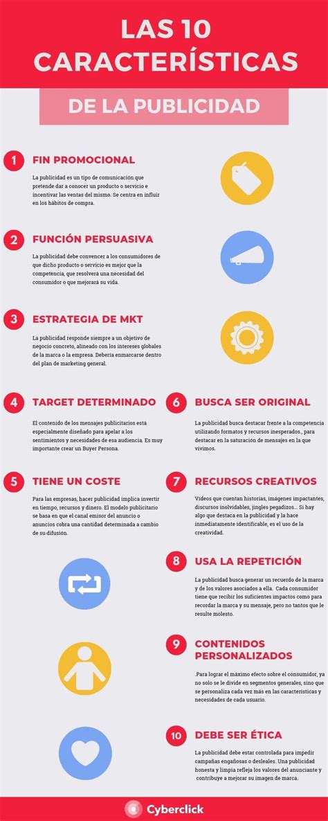 Las 10 Características De La Publicidad