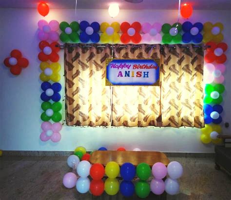 Send a birthday donkey card song video to friends family and loved ones on their birthday. Balloon Decorations at Home - Birthday Party Organisers In ...