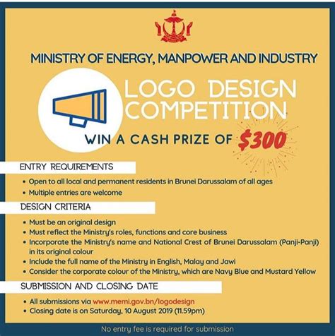 Logo Design Competition By Ministry Of Energy Manpower And Industry R