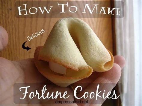 How To Make Fortune Cookies With Images Fortune Cookie Fortune