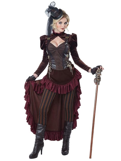 viktorianska steampunk gothic western 1800 talets science fiction womens kostym fruugo se