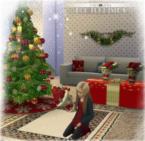 Toy Santa Bear Christmas By Faby At Jenni Sims Sims 4