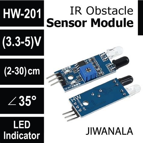 Jual Ir Infrared Obstacle Avoidance Sensor Hw 201 Arduino Esp Nodemcu Indonesiashopee Indonesia