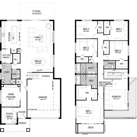 4 Bedroom 2 Storey House Plans Montgomery Homes 25 Display Homes