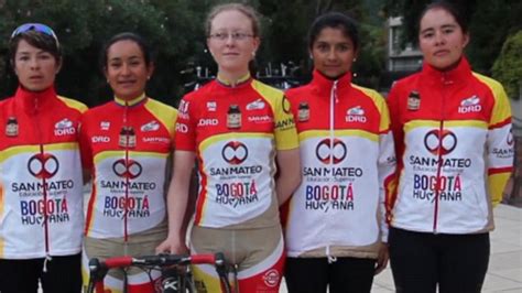 Colombian Women S Cycling Team Refuse To Stop Wearing Flesh Coloured Kit Daily Mail Online