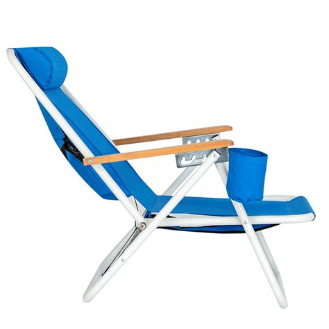 Outdoor Chairs For Beach Folding Backpack Beach Lounge Chairs With Cup