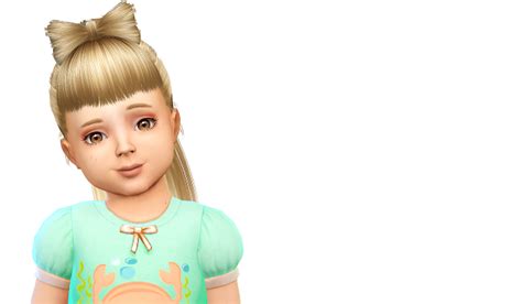 Sims 4 Ccs The Best Leahlillith Candy Toddler Version By Fabienne