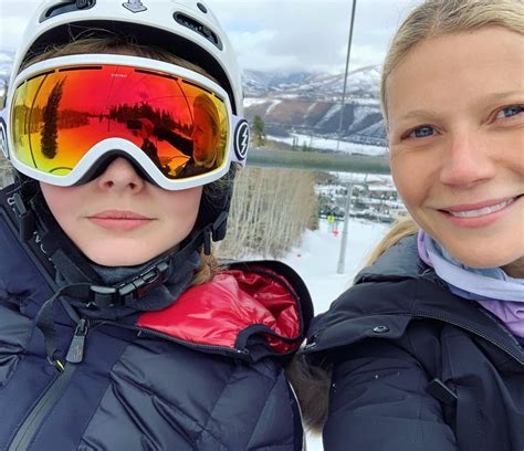 Ski Bunnies From Gwyneth Paltrow And Apple Martins Best Twinning Moments