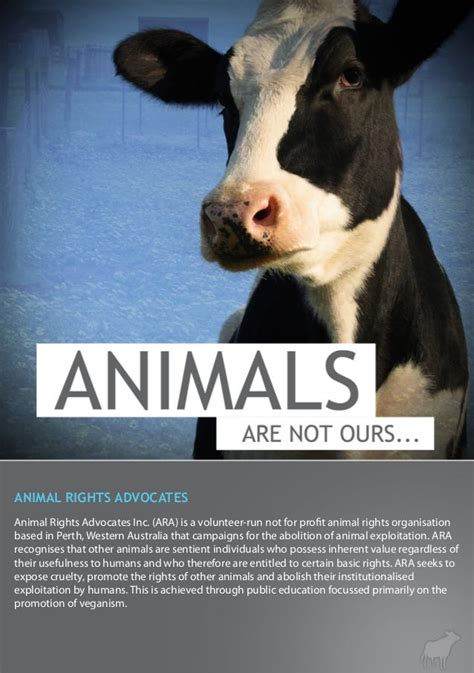 ARA Membership Flyer - by Animal Rights Advocates