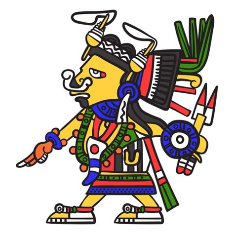 God Aztec Color Tlazolteotl Transparent Png And Svg Vector File