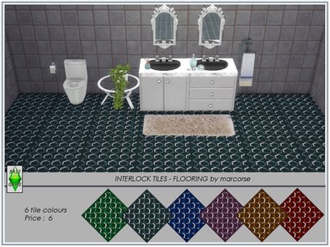 I show you here how to make diagonal floors (floor tiles) in sims 4. Interlock Tiles Flooring by marcorse at TSR » Sims 4 Updates