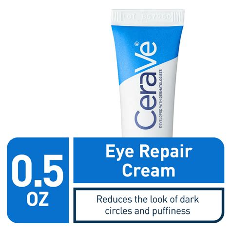 Cerave Eye Repair Cream For Dark Circles And Puffiness 5 Oz Walmart