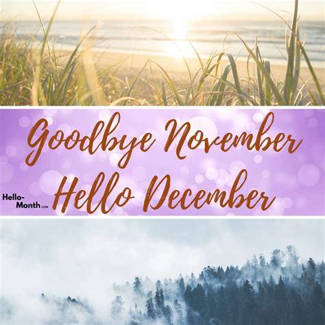 Animated  Goodbye November Hello December