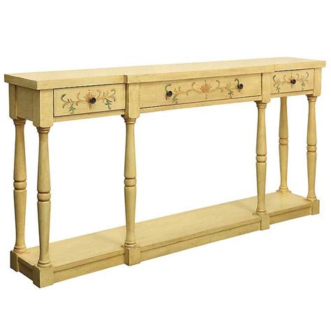 Yellow Console Tables These Hall Tables Are Available In Wide Ran