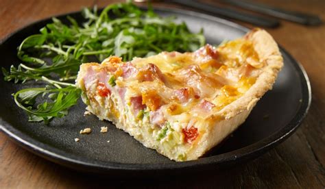 Quiche With Ham And Sweet Potatoes Olymel