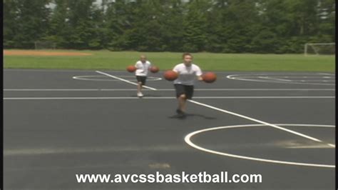 Basic 2 Ball Dribbling Drill For Youth Basketball Forward Dribbling