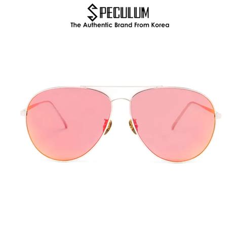 Speculum Sp202 Gld Red Unisex Aviator Sunglasses With Orange Mirrored Lens Lazada Ph