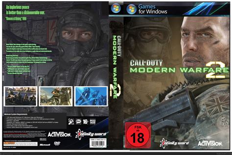 Call Of Duty Modern Warfare Dvd Cover Pc CF