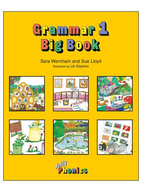 grammar big book 1 — jolly phonics and grammar