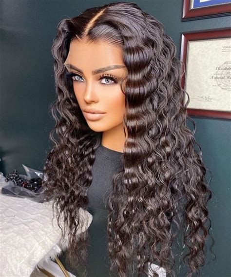 Brazilian Loose Wave Hd Lace Wigs With 250 Density Online For Sale