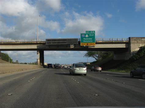 Exit 13 To H3 On H1 Honoulu Hawaii Interstate H 3 Abbre Flickr