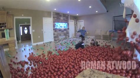 Prankster Dad Turns House Into A Giant Ball Pit