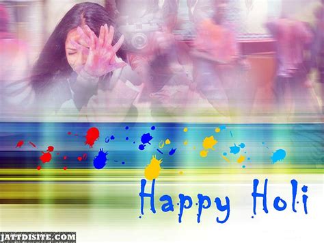 Colourful Happy Holi Greeting