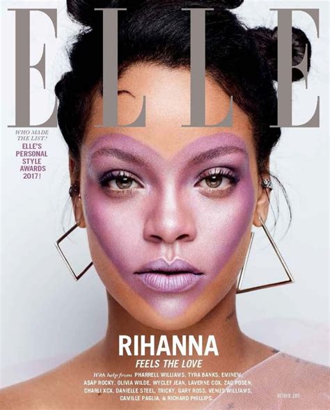 Rihanna Covers Elle Magazine’s October Issue