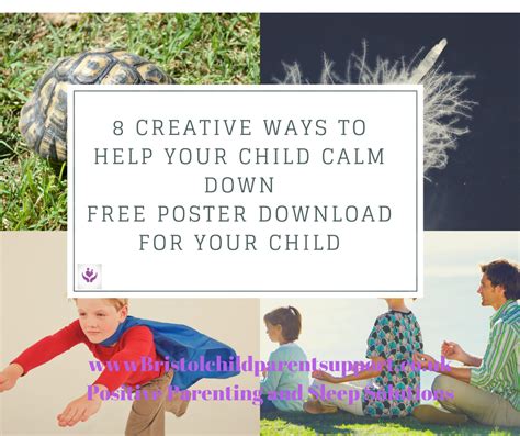8 Ways To Help Your Child Calm Down Bristol Child Parent