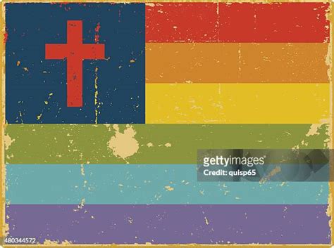 Christian Flag Photos And Premium High Res Pictures Getty Images