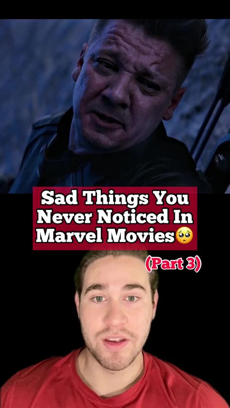 Sad Things You Never Noticed In Marvel Movies Reels Davidjustinn