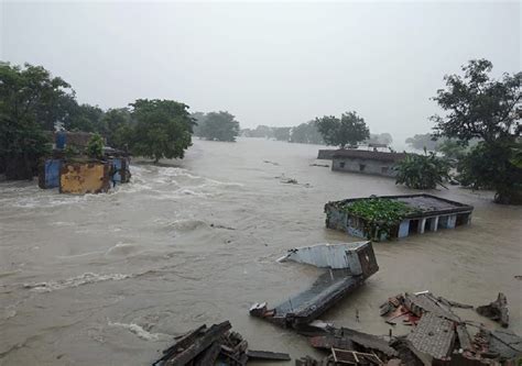 बिहार में बाढ़ का कहर 19 की मौत 16 जिलों के 63 लाख से अधिक लोग प्रभावित the bihar now