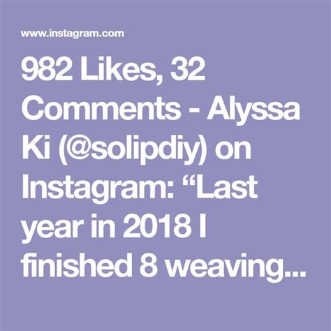 The Text Reads 98 Likes 32 Comments Alysa Ki Solphy On Instagram