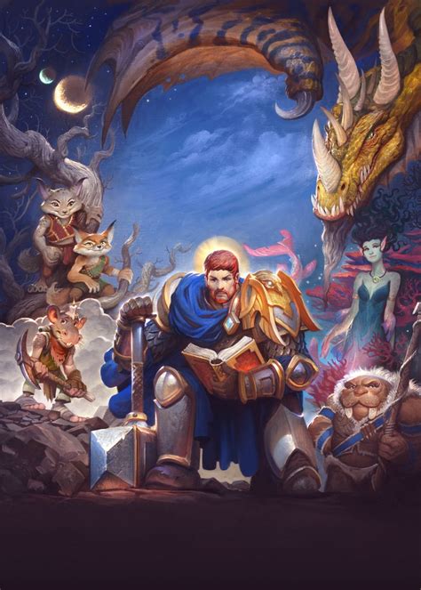 Team Poster Picture Metal Print Paint By World Of Warcraft Displate