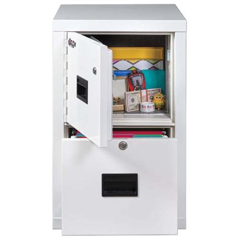 Electronic and fingerprint locks, as well as key locks are available. FireKing Turtle 2R1822-CAWSF Safe in a Fireproof File ...