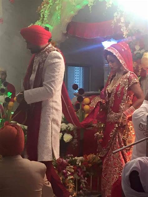 Harbhajan Singh And Geeta Basra Marriage Photos