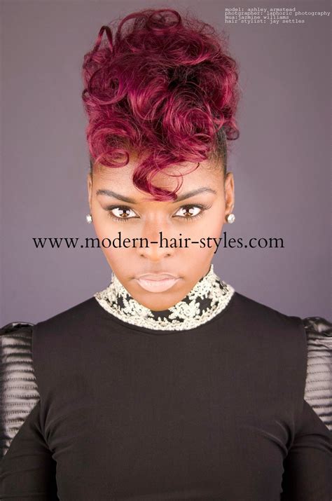 Mohawk is a style that has been around for years and has definitely evolved over time. Black Women Hair Styles, of Bobs, Pixies, 27 Piece Weaves ...