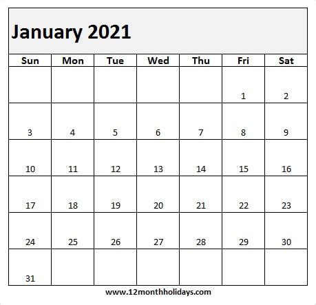 Calendars are available in pdf and microsoft word formats. January 2021 Calendar Australia with Holidays - Monthly ...