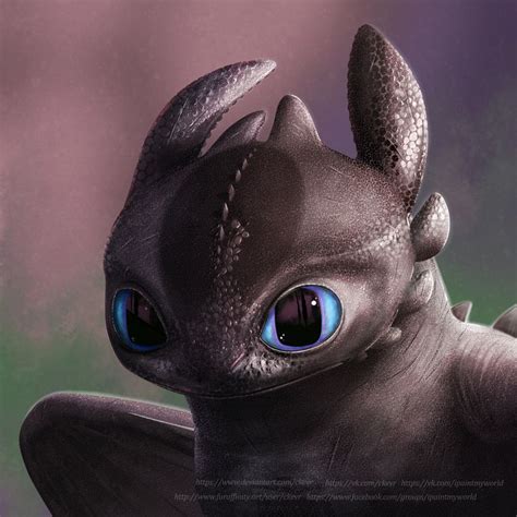 Night Fury How Train Your Dragon How To Train Your Dragon Cute