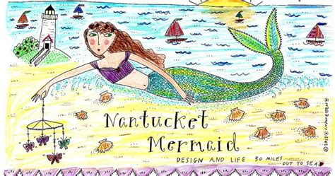Quardecor I Love Nantucket Mermaid