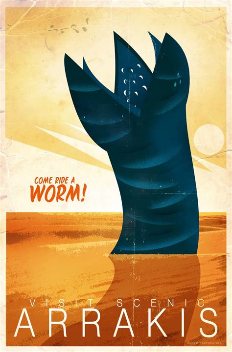 Cool Fictional Travel Poster Art Inspired By Movies And Tv — Geektyrant