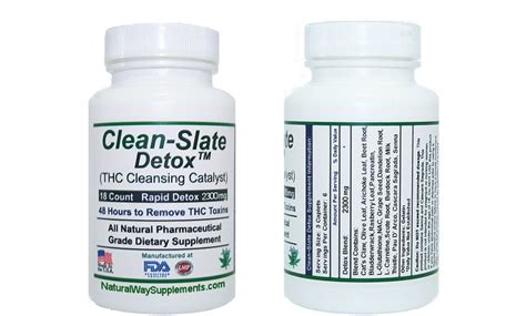 Clean Slate 2 Days To Cleanse Rapid Thc Remover And Toxin Flush 18