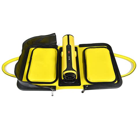 Krsjj Portable Handbag Sex Machine Yellow Remote Control 3 Vibrations 3