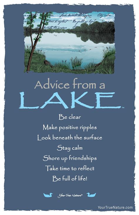 Pin By Nora Bruins On Seasonal Sayings And Quotes Nature Lake Quotes
