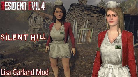 Resident Evil 4 Remake Silent Hill Lisa Garland Mod Youtube