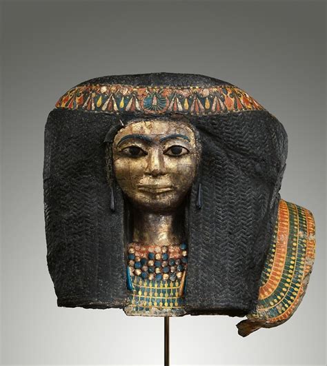The Met Egyptian Art — Funerary Mask Of A Woman Egyptian Art Theodore