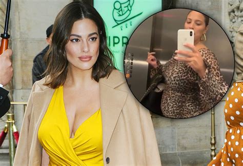 Pregnant Ashley Graham Shows Off Her Baby Bump In Dance Video