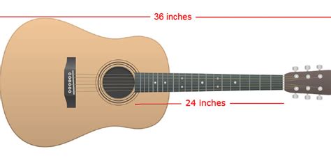 34 Size Acoustic Guitar Measurements Happy New Guitar Day