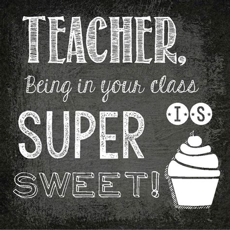 Super Sweet Teacher T Free Printable